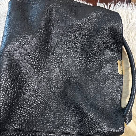 Burberry Textured Black Hobo Bag - Picture 4 of 8